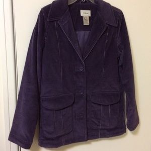 LL BEAN corduroy workman barn chore jacket
